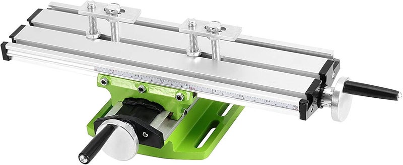 JOIKIT 12.2 Inch Mini Milling Machine Worktable, Compound Drilling Slide Table, Multifunction Worktable, Drill Vise Fixture Adjustment Worktable for Bench Drill - Image 1